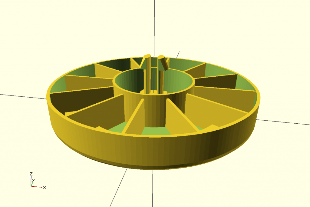 Vacuum Wheel Model